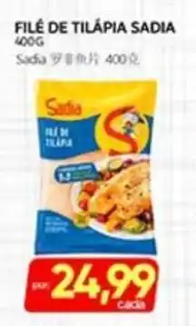 Novo Mix Filé de tilápia sadia oferta