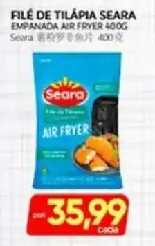 Novo Mix Filé de tilápia seara oferta