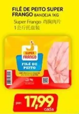 Novo Mix Filé de peito super frango oferta