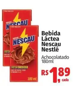 Supermercados Mateus Bebida Láctea Nescau Nestlé oferta