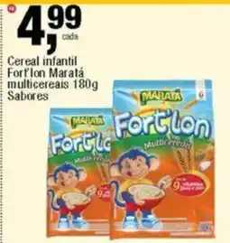 Frangolândia Cereal infantil Fort'lon Maratá multicereais sabor oferta