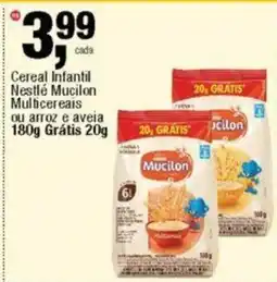Frangolândia Cereal Infantil Nestlé Mucilon Multicereais ou arroz e aveia oferta