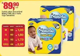 Frangolândia Fralda calça descartável Mamy Poko dia e noite oferta