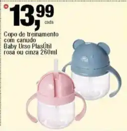 Frangolândia Copo de treinamento com canudo baby urso plasútil oferta