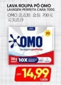Novo Mix Lava roupa pó omo oferta