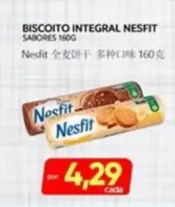 Novo Mix Biscoito integral nesfit oferta