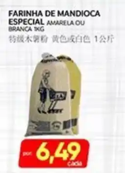 Novo Mix Farinha de mandioca especial amarela ou branca oferta