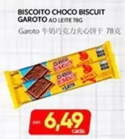 Novo Mix Biscoito choco biscuit garoto oferta