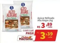 Macromix Atacado Açúcar refinado alto alegre oferta