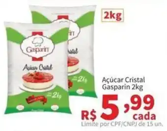Macromix Atacado Açúcar Cristal Gasparin oferta