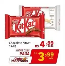 Macromix Atacado Chocolate KitKat oferta