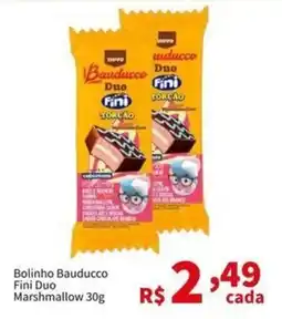 Macromix Atacado Bolinho Bauducco Fini Duo Marshmallow oferta