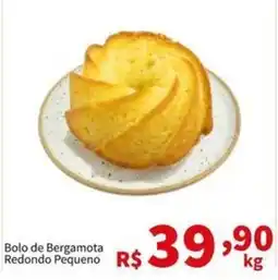 Macromix Atacado Bolo de Bergamota Redondo Pequeno oferta