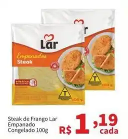 Macromix Atacado Steak de Frango Lar Empanado oferta