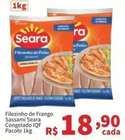Macromix Atacado Fileinho de Frango Sassami Seara oferta