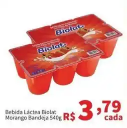 Macromix Atacado Bebida Láctea Biolat Morango oferta
