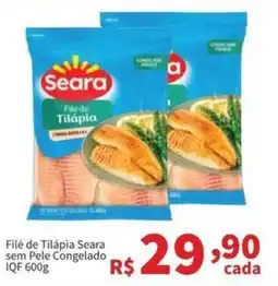 Macromix Atacado Filé de Tilápia Seara oferta