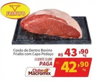 Coxão de Dentro Bovino Frialto com Capa Pedaço