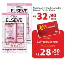 Macromix Atacado Shampoo + Condicionador Elseve oferta