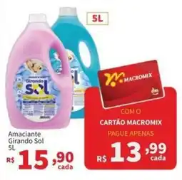 Macromix Atacado Amaciante Girando Sol oferta