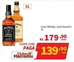 Macromix Atacado Licor Whisky Jack Daniel's oferta