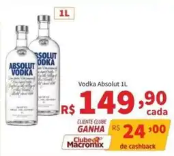 Macromix Atacado Vodka absolut oferta