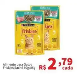Macromix Atacado Alimento para Gatos Friskies Sachê oferta