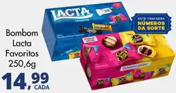 Delta Supermercados Bombom lacta favoritos oferta