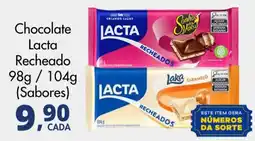 Delta Supermercados Chocolate lacta recheado oferta