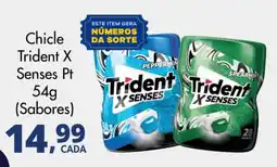 Delta Supermercados Chicle trident x senses pt oferta