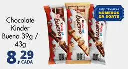 Delta Supermercados Chocolate kinder bueno oferta