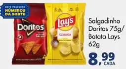 Delta Supermercados Salgadinho Doritos Batata Lays oferta