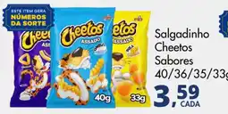 Delta Supermercados Salgadinho cheetos sabores oferta