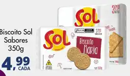 Delta Supermercados Biscoito Sol Sabores oferta