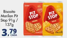 Delta Supermercados Biscoito Marilan Pit Stop oferta