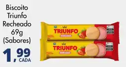 Delta Supermercados Biscoito triunfo recheado oferta