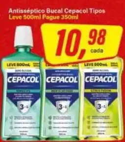 Rede Supermarket Antisséptico Bucal Cepacol Tipos oferta