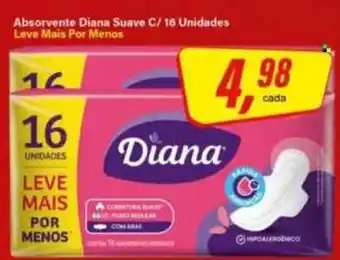 Absorvente Diana Suave