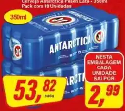 Rede Supermarket Cerveja Antarctica Pilsen Lata oferta