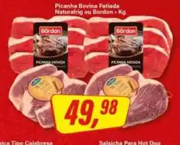 Rede Supermarket Picancha Bovina Fatiada oferta