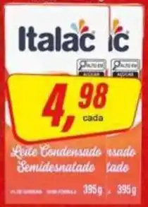 Rede Supermarket Leite Condensado Semidesnatado oferta