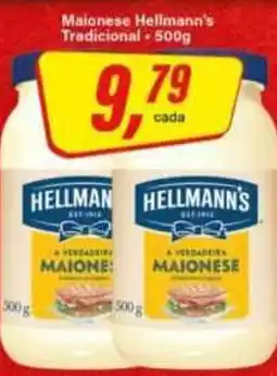 Rede Supermarket Maionese hellmann's tradicional oferta