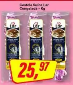 Rede Supermarket Costela Suína Lar oferta