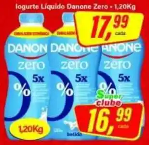 Iogurte Líquido Danone Zero