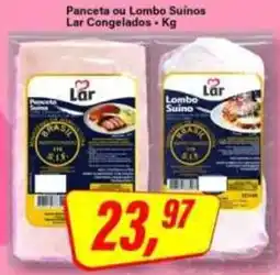 Rede Supermarket Panceta ou Lombo Suínos oferta