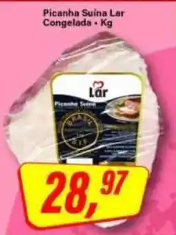 Rede Supermarket Picanha Suína Lar oferta