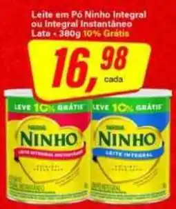 Rede Supermarket Leite em Pó Ninho Integral ou Integral Instantâneo oferta