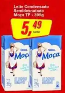 Rede Supermarket Leite Condensado Semidesnatado Moça TP oferta
