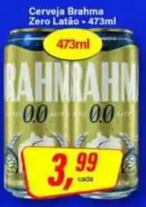 Rede Supermarket Cerveja brahma zero latão oferta