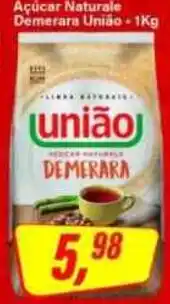 Rede Supermarket Açucar natural demerara uniao oferta